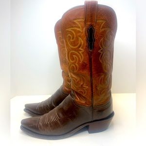 Lucchese 1883 Snip Toe Size 7.5 C Western Cowboy Boots